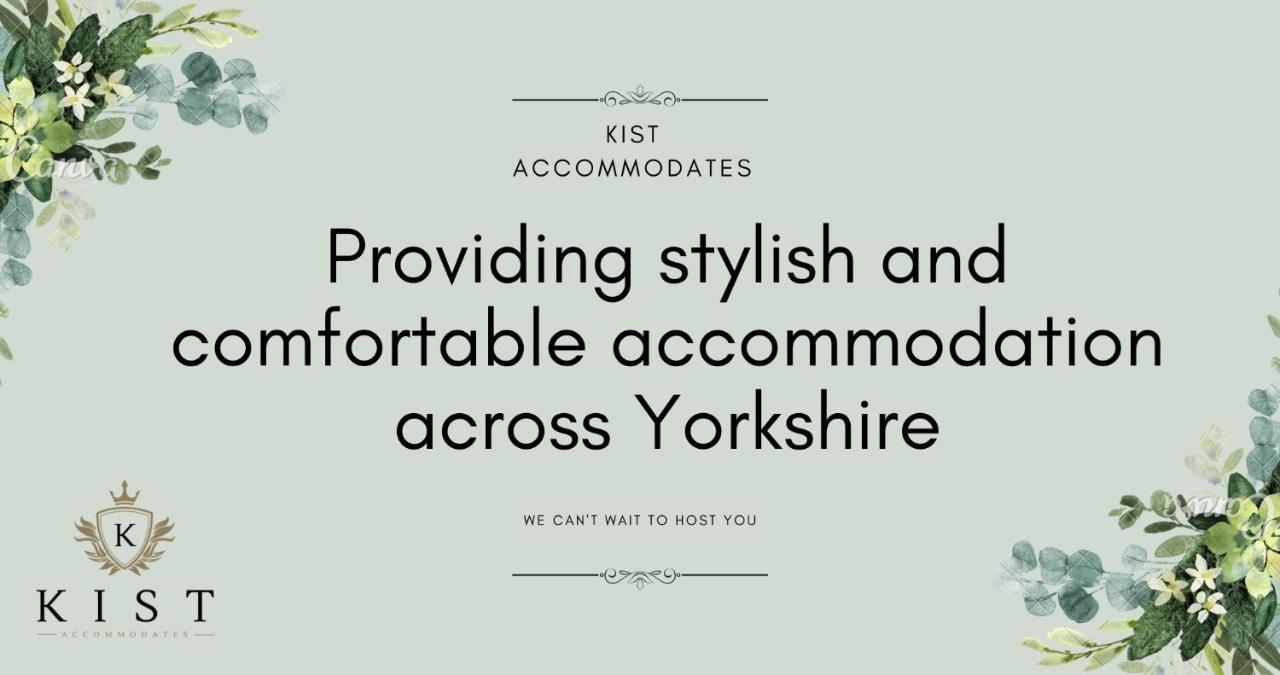 Kist Accommodates - Stylish Headingley Apartment - Parking - 500 Mps Wifi Meanwood Εξωτερικό φωτογραφία